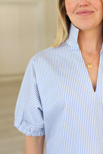 Poppy Top, Grapemist Stripe