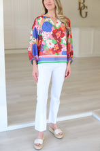 Petal Pop Bishop Sleeve Top