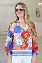 Petal Pop Bishop Sleeve Top