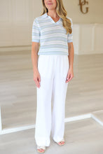 Striped Boyfriend Knit Top