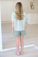 Pintuck Pocket Shorts