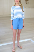Elastic Waist Drawcord Short