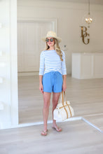 Elastic Waist Drawcord Short