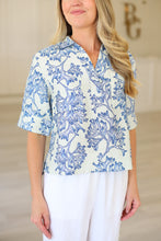 Blue Coral Pocket Shirt