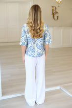 Blue Coral Pocket Shirt