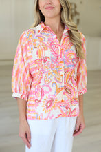 Paisley Print Blouse