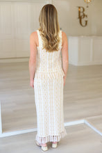 Capri Knit Skirt, Blanc Petals