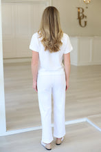 Side Panel Straight Leg Pant
