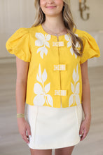 Isabella Top, Golden Hour Linen