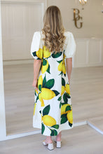 Hampton Dress, Limone Linen