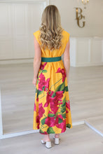 Roma Dress, Bougainvillea Washed Poly