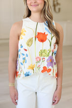 Prism Scallop Tank Top