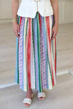 Edith Skirt, Garden Stripe