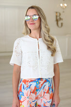 Heidi Top, White Embroidery