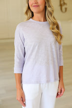 Elbow Long Sleeve Beach Tee, Lilac
