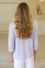 Elbow Long Sleeve Beach Tee, Lilac