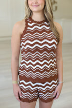 Chevron Sweater Tank