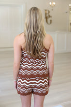 Chevron Sweater Short