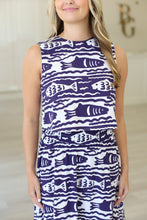 Crop Top, Fish Print