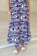 Pavilion Skirt, Fish Print