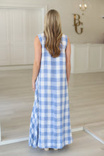 Buffalo Check Scoop Maxi Dress