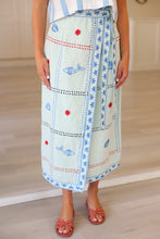 Leigh Wrap Skirt, Seastitch