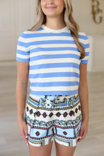 Trop Tee, Marina Stripes