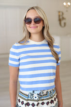Trop Tee, Marina Stripes