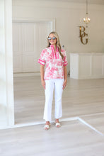 Vintage Palm Stand Collar Top
