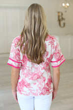 Vintage Palm Stand Collar Top