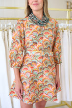 Valencia Mini Dress, Marbled Multi