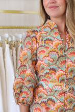 Valencia Mini Dress, Marbled Multi