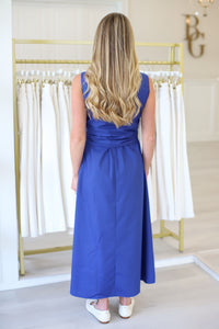 Back Wrap Maxi Dress