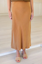 Eva Bias Ankle Skirt, Camel
