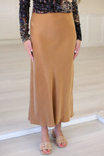 Eva Bias Ankle Skirt, Camel