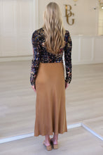 Eva Bias Ankle Skirt, Camel