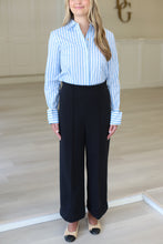 Classic Oxford, French Blue Stripe