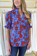 Oxford Floral Top