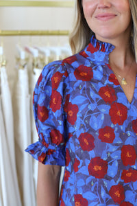 Oxford Floral Top