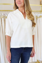 Corduroy Grace Top, Natural