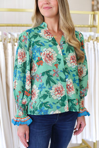Dahlia V-Neck Blouse