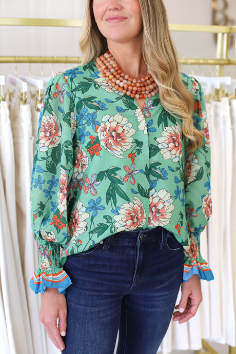 Dahlia V-Neck Blouse