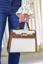 Canvas Tess Bag, Saddle
