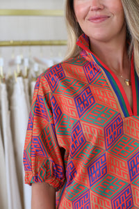 Poppy Top, Vintage Monogram
