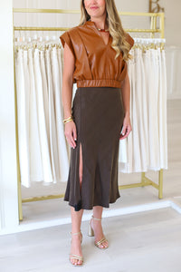 Evie Top, Mocha