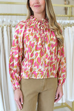 Magenta Multi Blouse