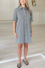 Check Shirt Dress