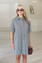 Check Shirt Dress