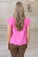 Fritzy Top, Poppy Pink