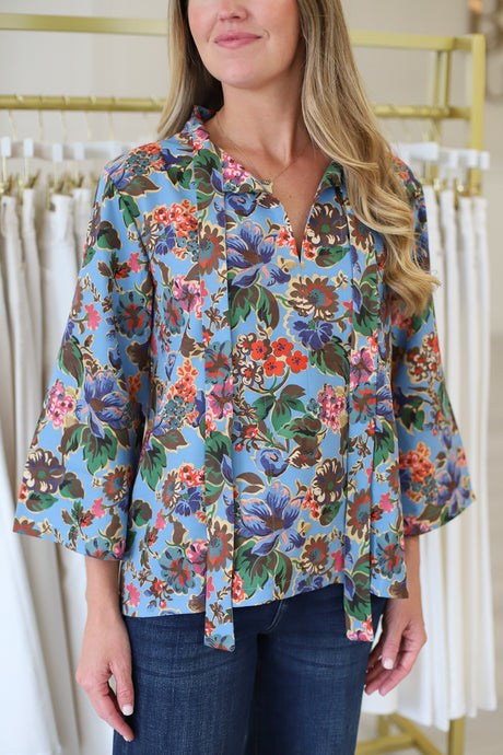 Bebe Top, Antique Petals